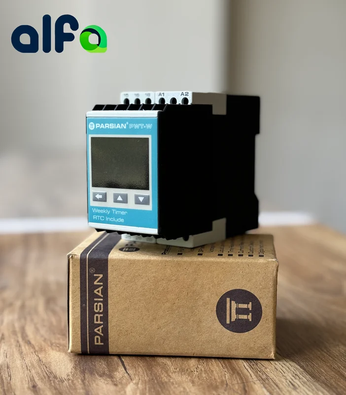 ساعت فرمان (تایمر هفتگی)  مدل PWT_W - برند پارسیان
