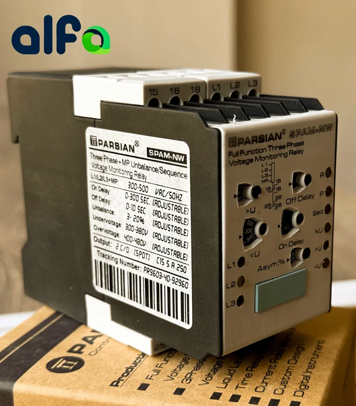 سوپر کنترل فاز مدل SPAM-NW - برند پارسیان